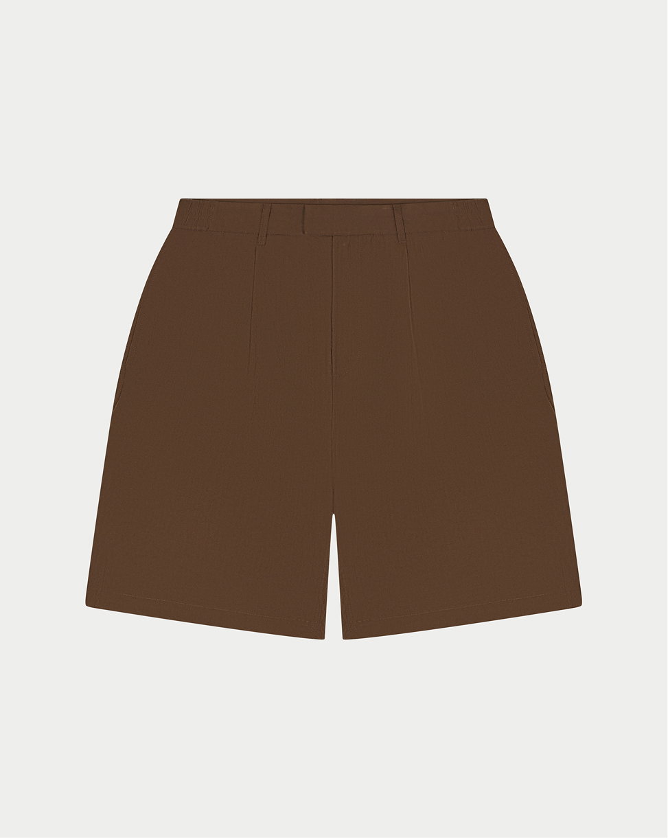 TEXTURED TAILORED SHORTS