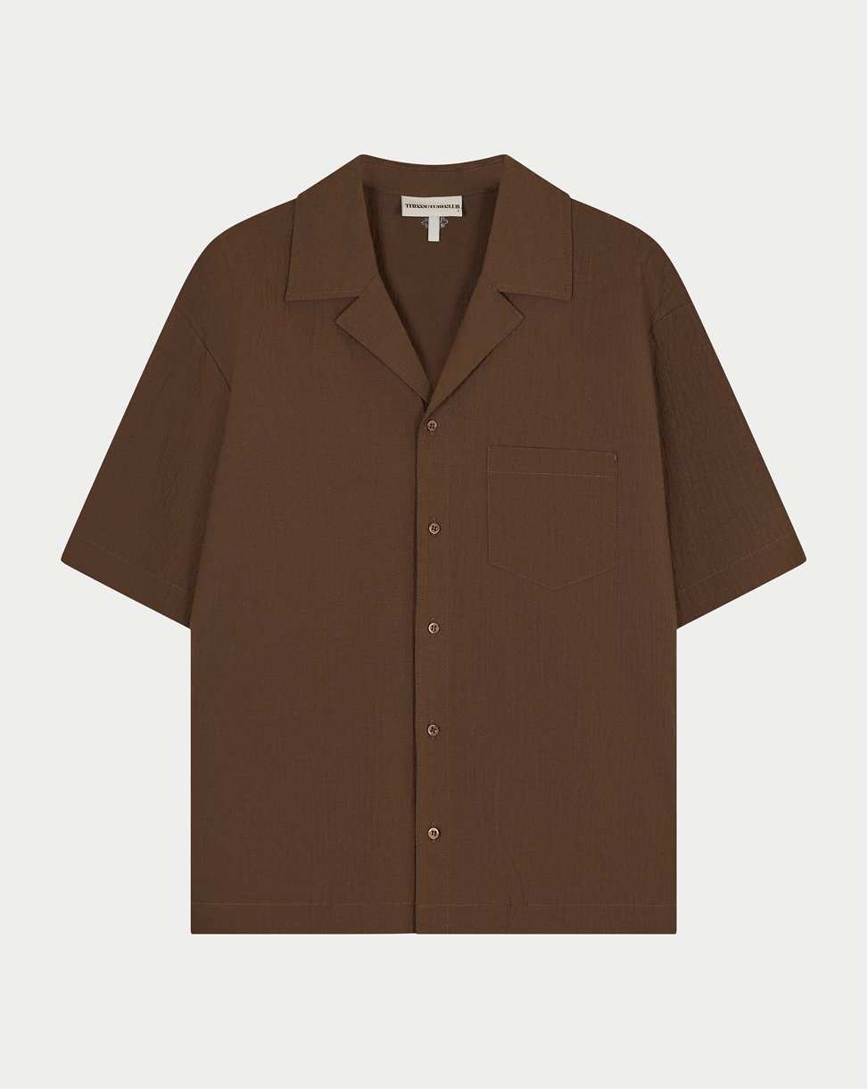 TEXTURED REVERE SHIRT