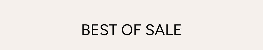 BEST OF SALE