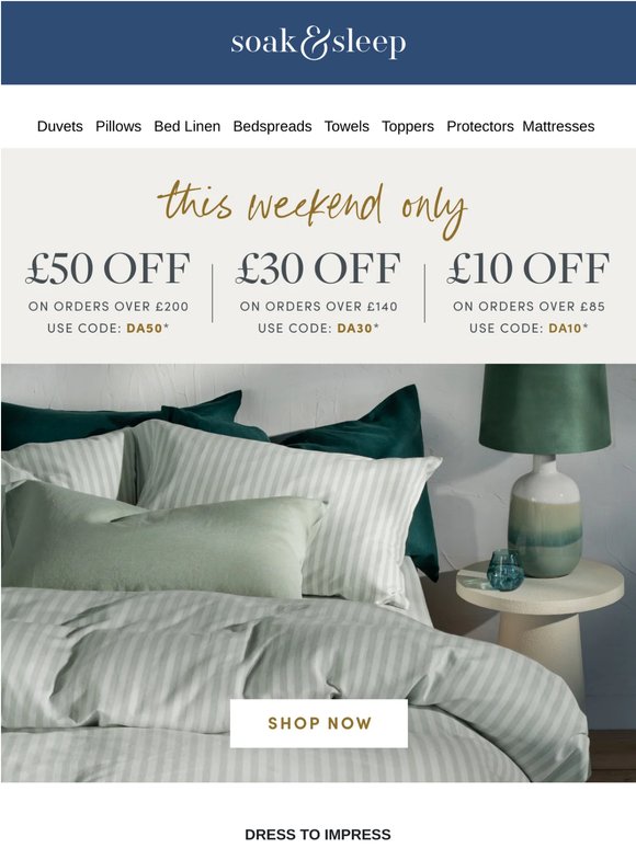 Save £50 This Weekend Only