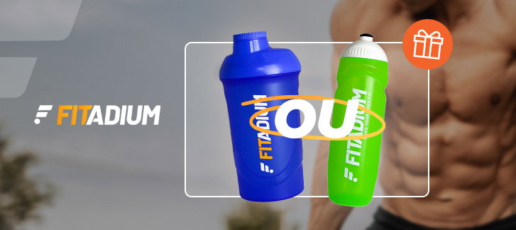 Un Shaker ou une gourde Fitadium offerts pour l'achat d'un programme Superset Nutrition !