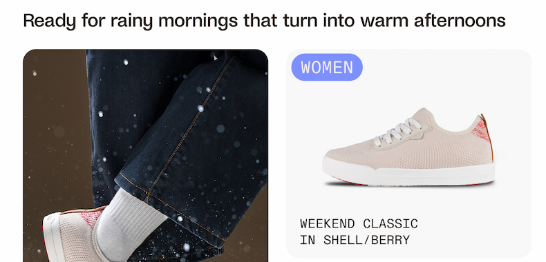 Weekend Classic in Shell/Berry