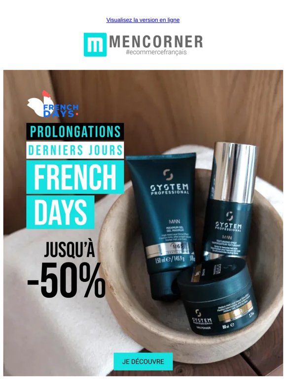 Derniers Jours : Jusqu'à -50% 🩵