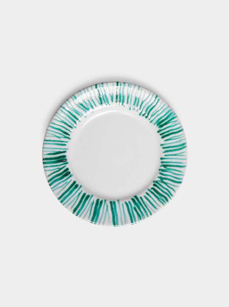 Vietri Hand-Painted Ceramic Salad / Dessert Plates – 8.5in/22cm (Set of 4)