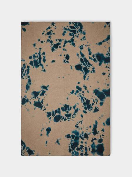 Shibori Cashmere Blanket (79in/2m)