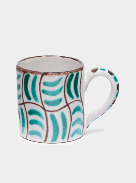 Vietri Hand-Painted Ceramic Mugs (Set of 4)
