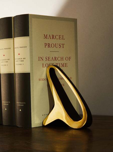 Earlobe Brass Bookends