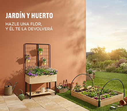 Jardín y huerto