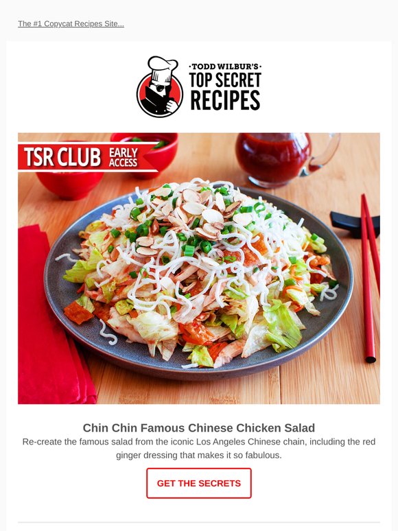 New hack! Chin Chin Famous Chinese Chicken Salad 🥗