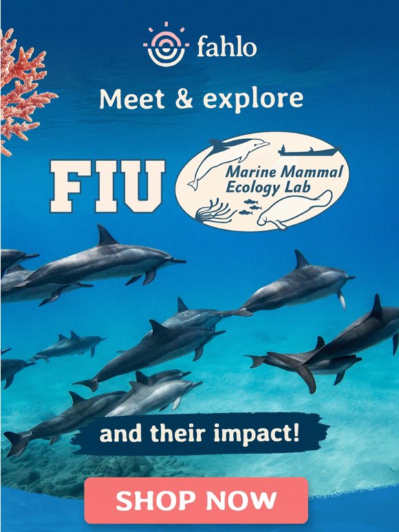 FIU’s impact on marine life! 🐬🐬🐬