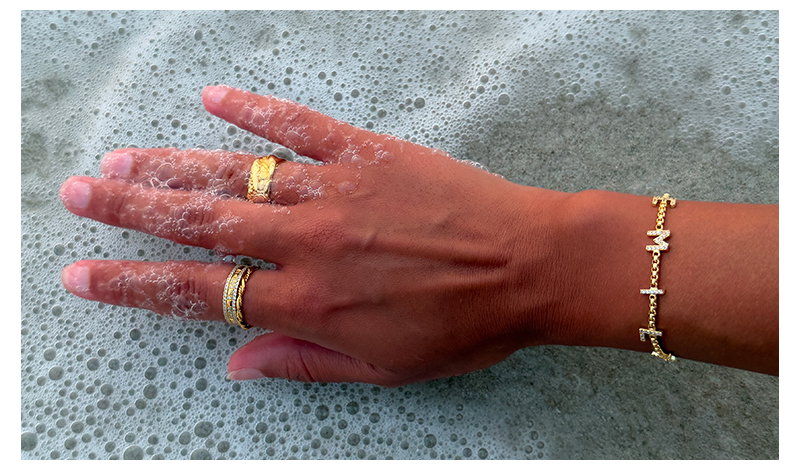 Waterproof, tarnish-free and worry-free all summer long.