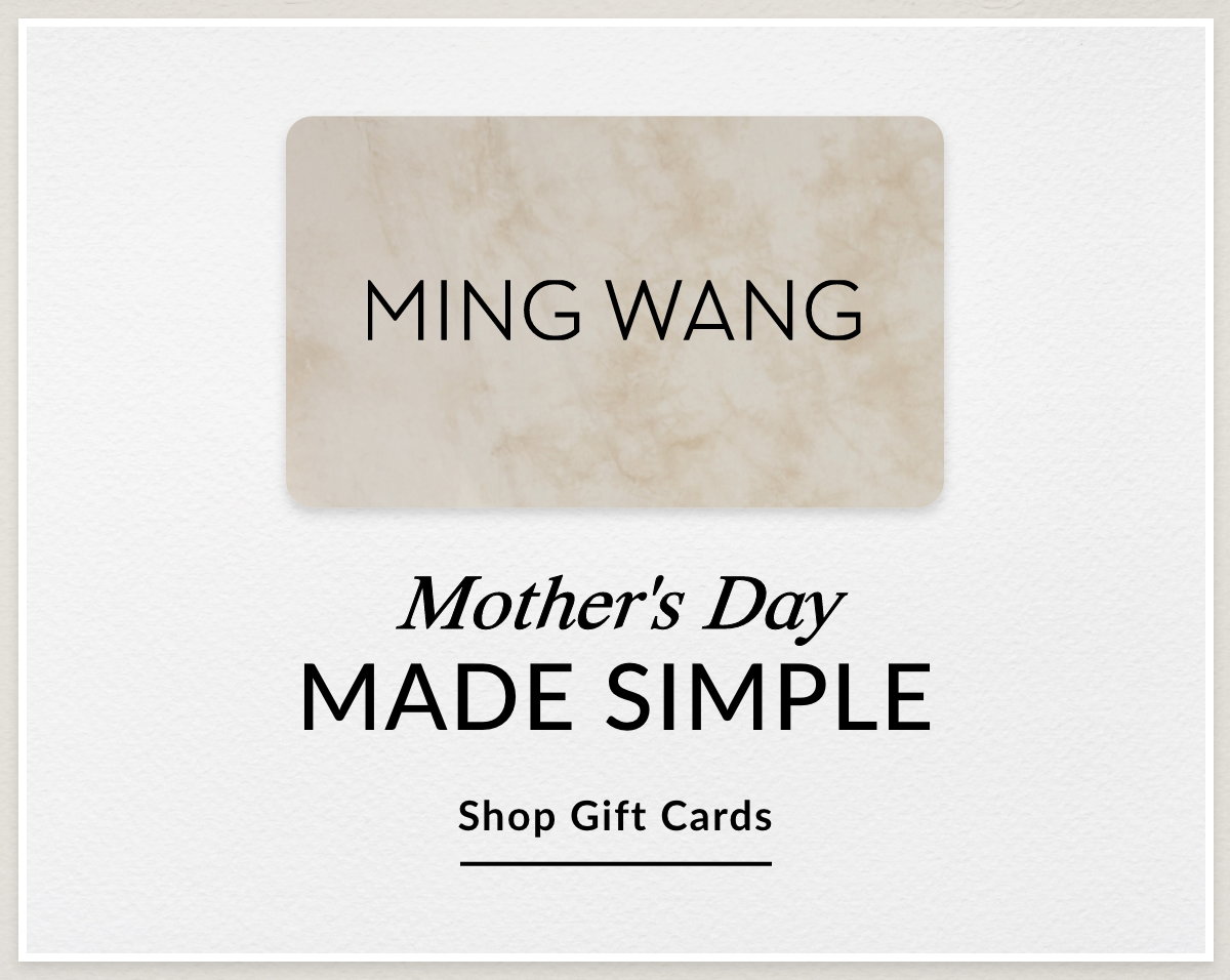 Mother's Day MADE SIMPLE - SHOP GIFT CARDS >>