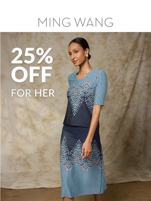 25% Off Occasion Styles for Mom