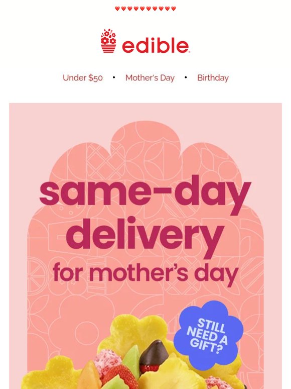 Gifts delivered TODAY!