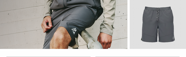 SWIFT SHORTS HERB SLATE GREY