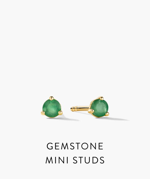 Gemstone Mini Studs.