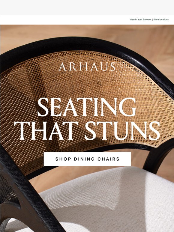 Seating That Stuns