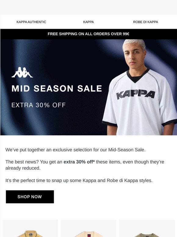 The mid-season sale is here!