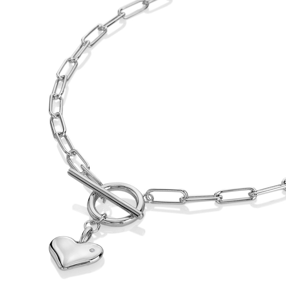 Image of Linked Heart Necklace