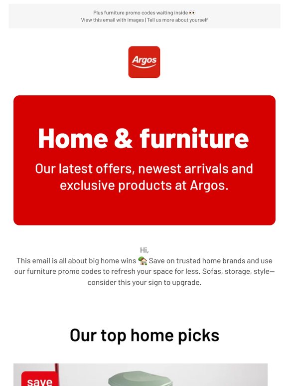 Home glow‑ups start here 🛋️ Save big on top brands
