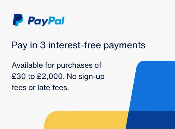 PayPal - Pay in 3 interest-free payments