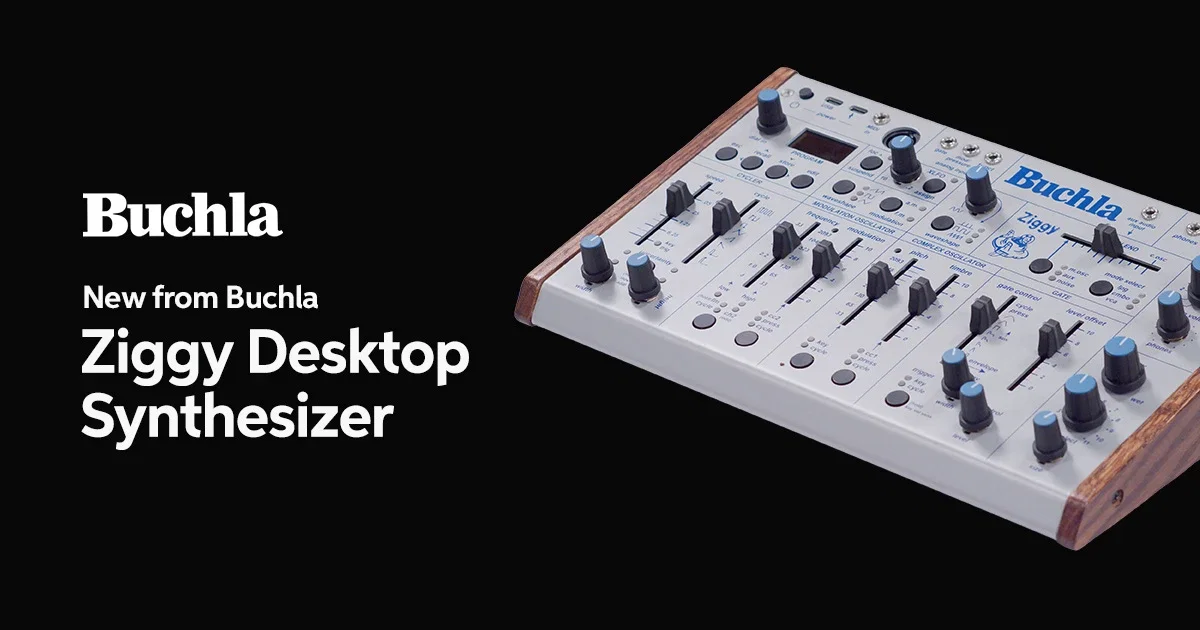 The Buchla Ziggy Desktop Synthesizer — Analog Sound with Modern Control