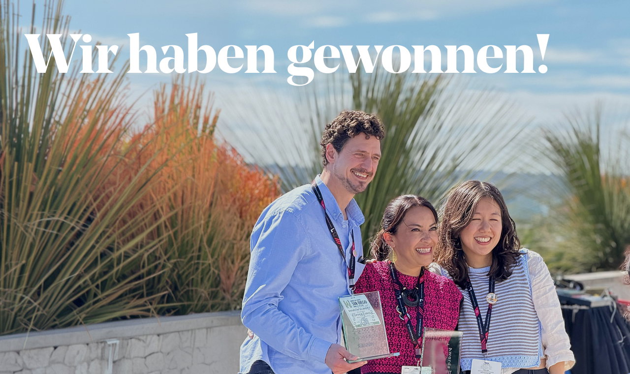 Wir haben den SCA Sustainability Award 2026 erhalten
