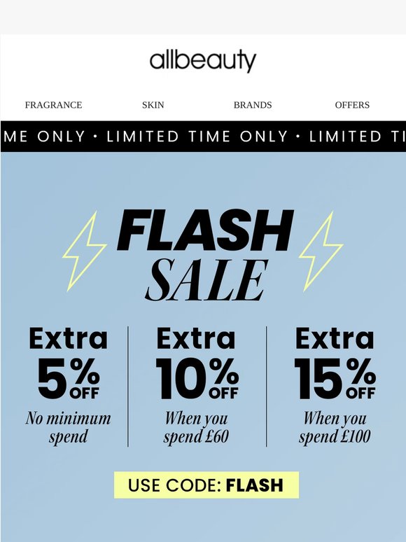 Spend More, Save More—Up to an Extra 15% Off