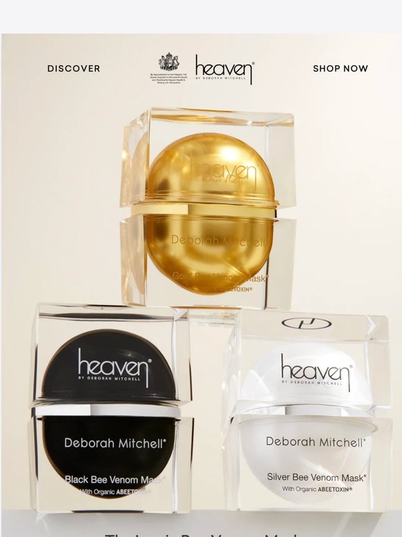 Discover Our Iconic Bee Venom Collection ✨