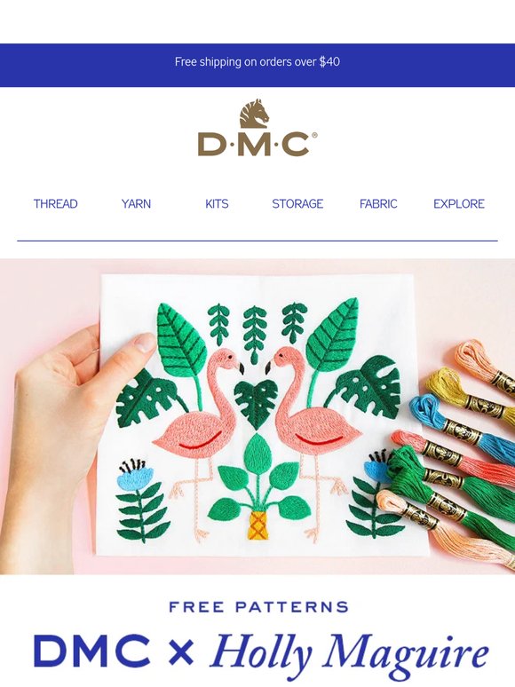 Complimentary Patterns: DMC x Holly Maguire