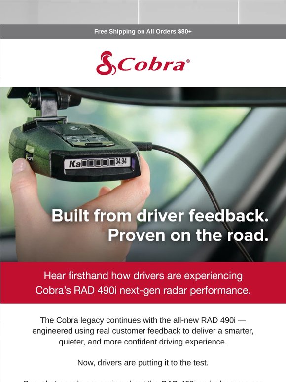 Why Drivers are Choosing the RAD 490i