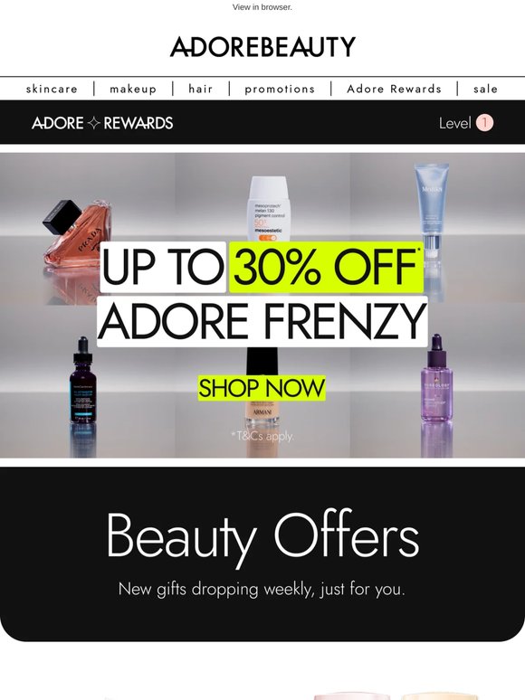How to get up to 30% off* brands you love