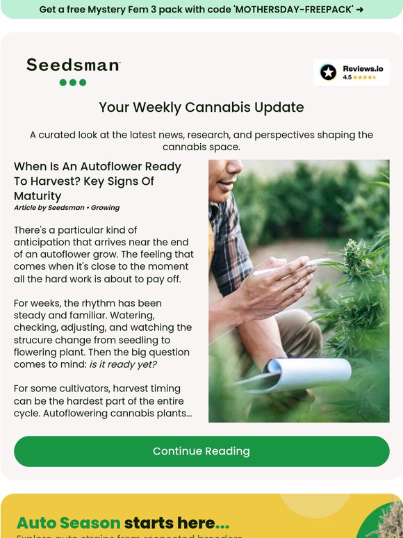 Seedsman Newsletter