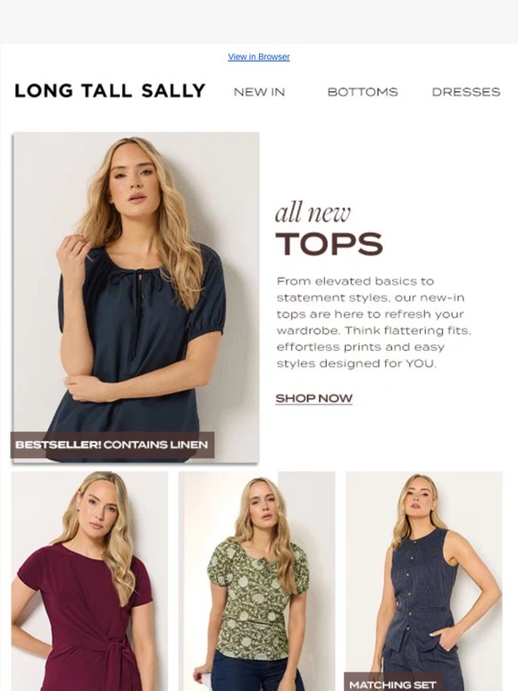 Spotlight On: All NEW Tops