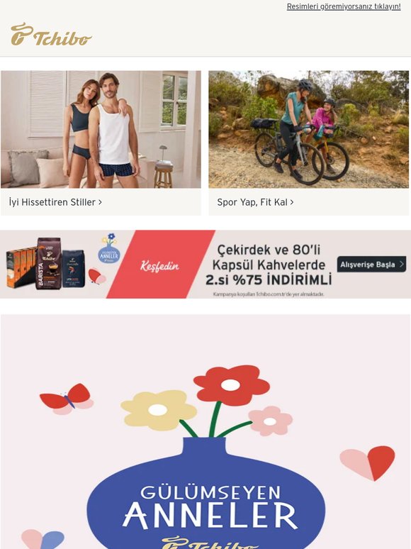 Anneler için seçtik, sepette %25 indirim ekledik 🎁