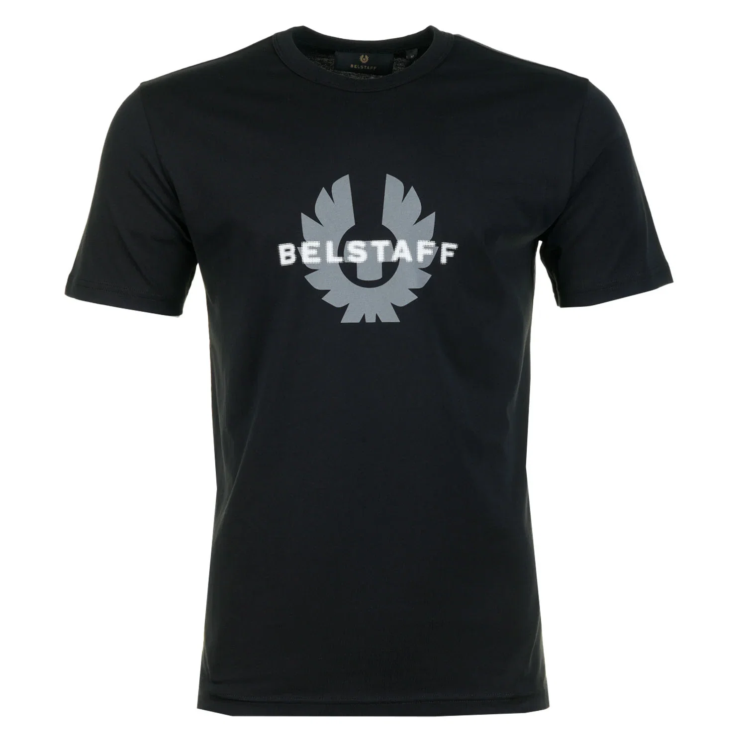Image of BELSTAFF<BR>Short Sleeve Surface T Shirt Black