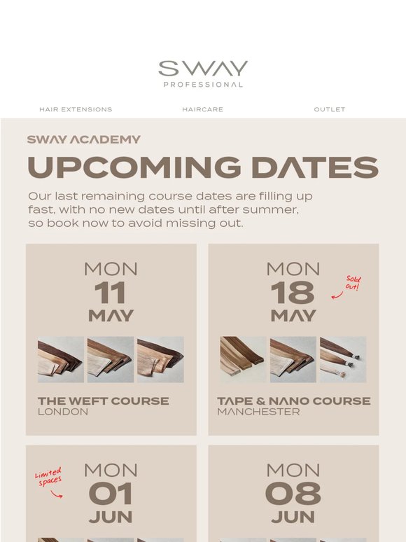 Spring Courses Ending Soon 🌸