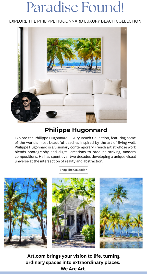 Philippe Hugonnard is a visionary contemporary artist whose work blends photography and digital creations. Explore Hugonnard's Luxury Beach collection, featuring some of the world's most beautiful beaches inspired by the art of living well.
