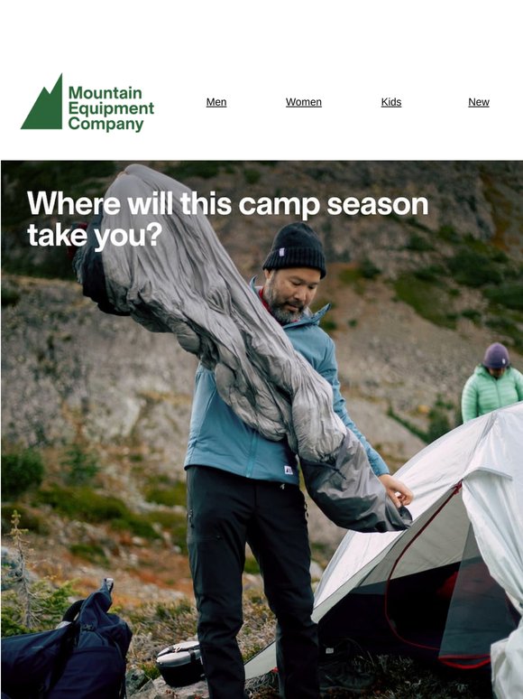 Your camping season starts here