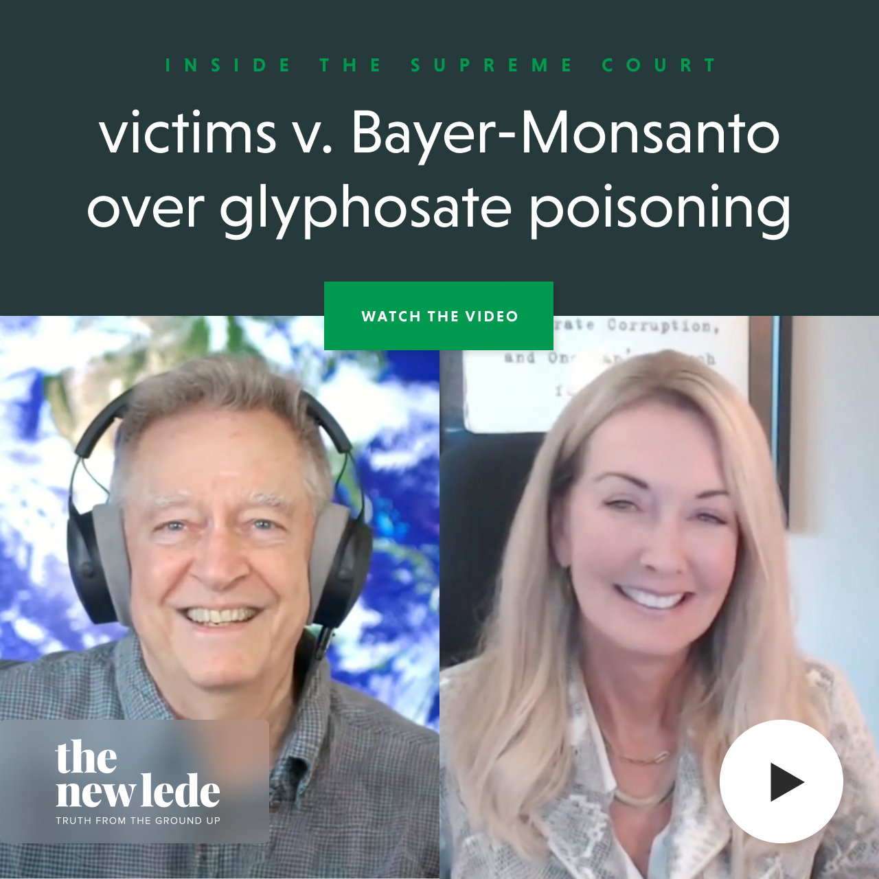 Victims over glyphosate poisoning - WATCH VIDEO