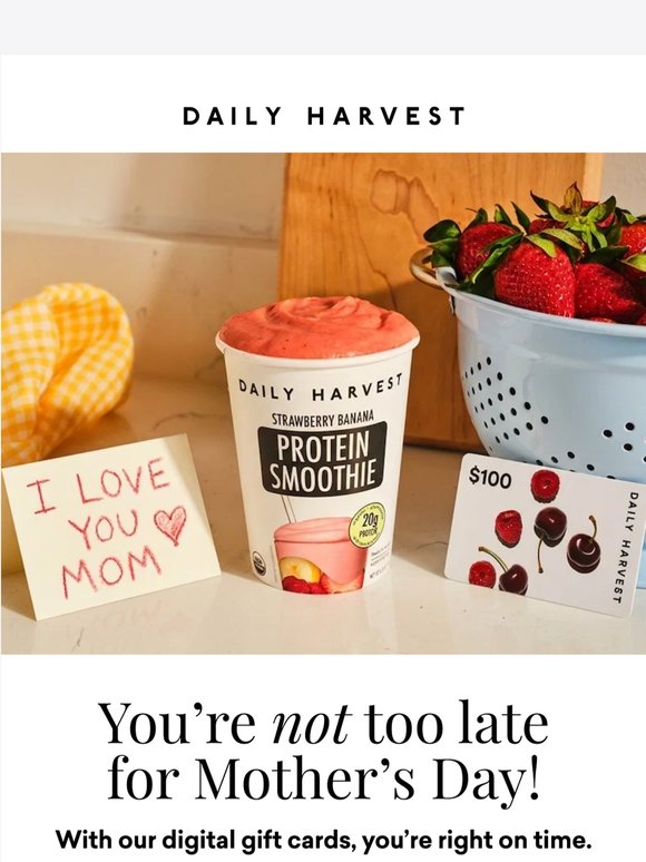 Need a last-minute Mother’s Day gift?