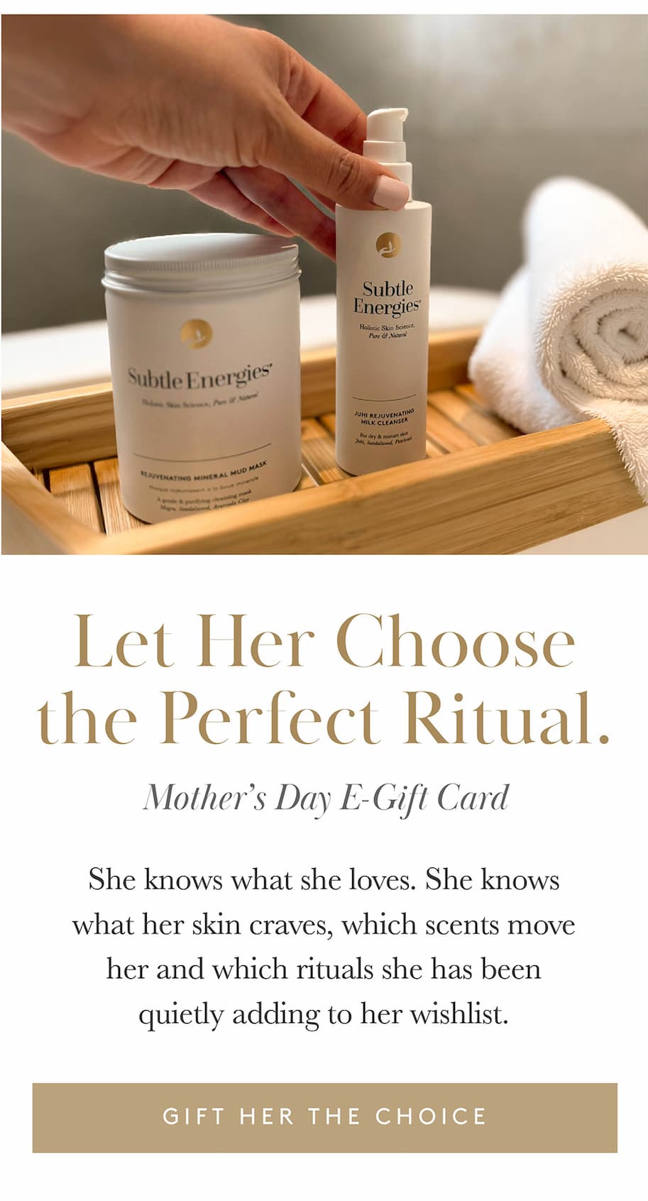 Delivered instantly. The Subtle Energies E-Gift Card.