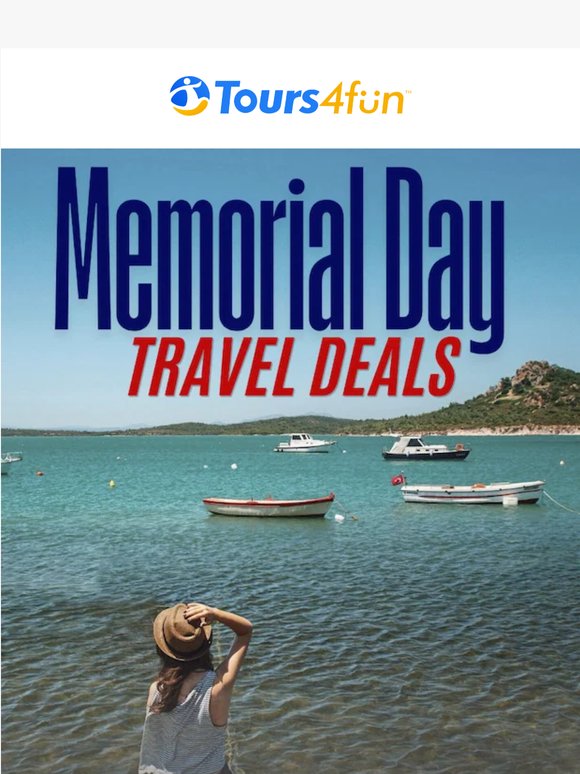 Your Memorial Day Plans Just Got Better ✈️