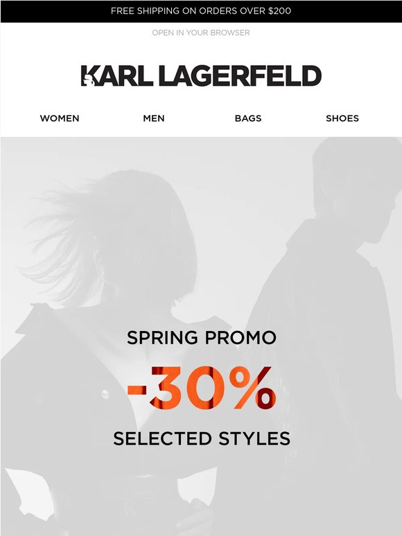 SPRING PROMO | Shop 30% Off Now