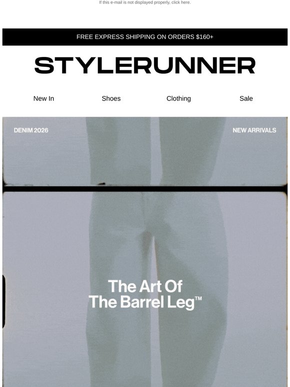 Trending Barrel Leg Jean