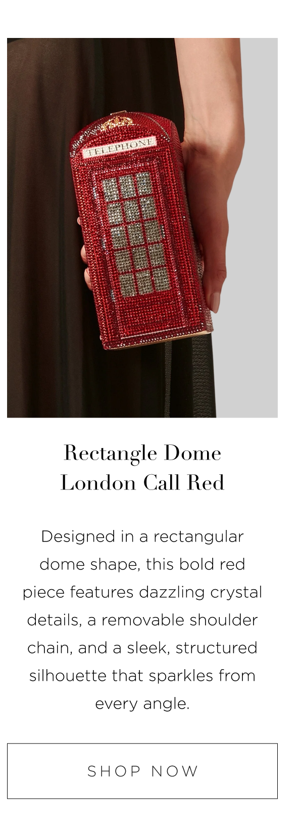 Rectangle Dome London Call Red