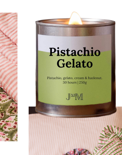 Pistachio Gelato Crackle Wick Candle