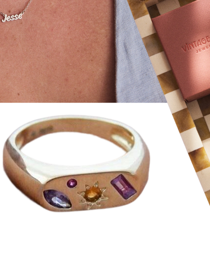 Kaleidoscope Gemstone Ring