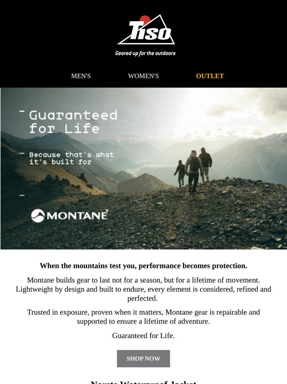 Montane: For A Lifetime Of Adventure
