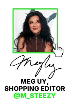 a portrait of the newsletter editor, who has long dark hair